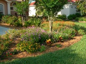 Figure 9. A Florida-Friendly landscape with more flowering plants will attract more wildlife.