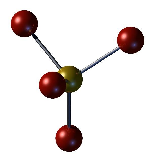 Figure 1. Model of phosphate group