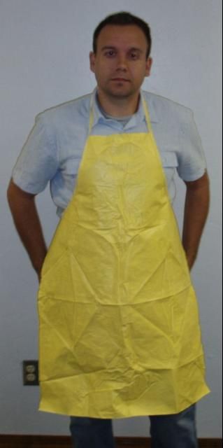 Figure 8. Some aprons are very lightweight and disposable.